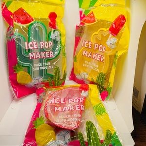 Ice Pop Makers Pineapple Watermelon Cactus! 3
